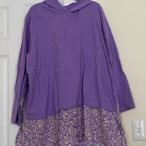 Plus size Hooded Tunic